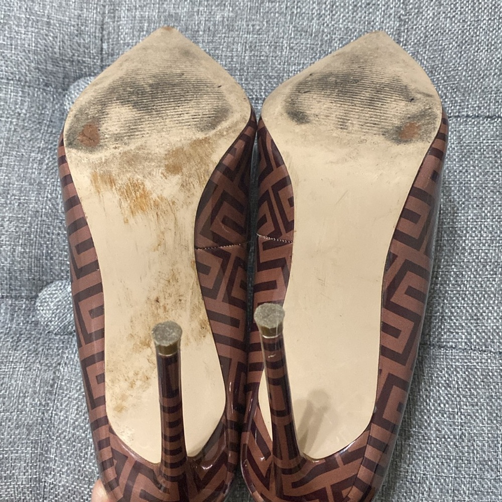 Steve Madden Vala Heels in Camel SZ 6 - Picture 10 of 11